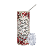 Hero Quote Stainless Steel Tumbler