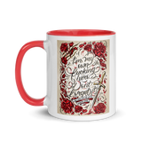 Hero Quote Mug with Color Inside