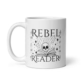 Rebel Reader White Glossy Mug
