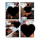 Rattle the City: Two-Sided NSFW Comic Strip Art Print by JodiCreatesArtwork