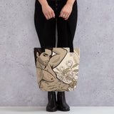 Alexus Thibault Tote Bag, Averil the Artist Collection