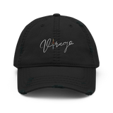 Virago Embroidered Distressed Hat