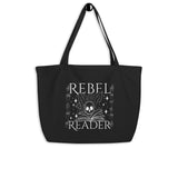 Rebel Reader Large Organic Tote Bag