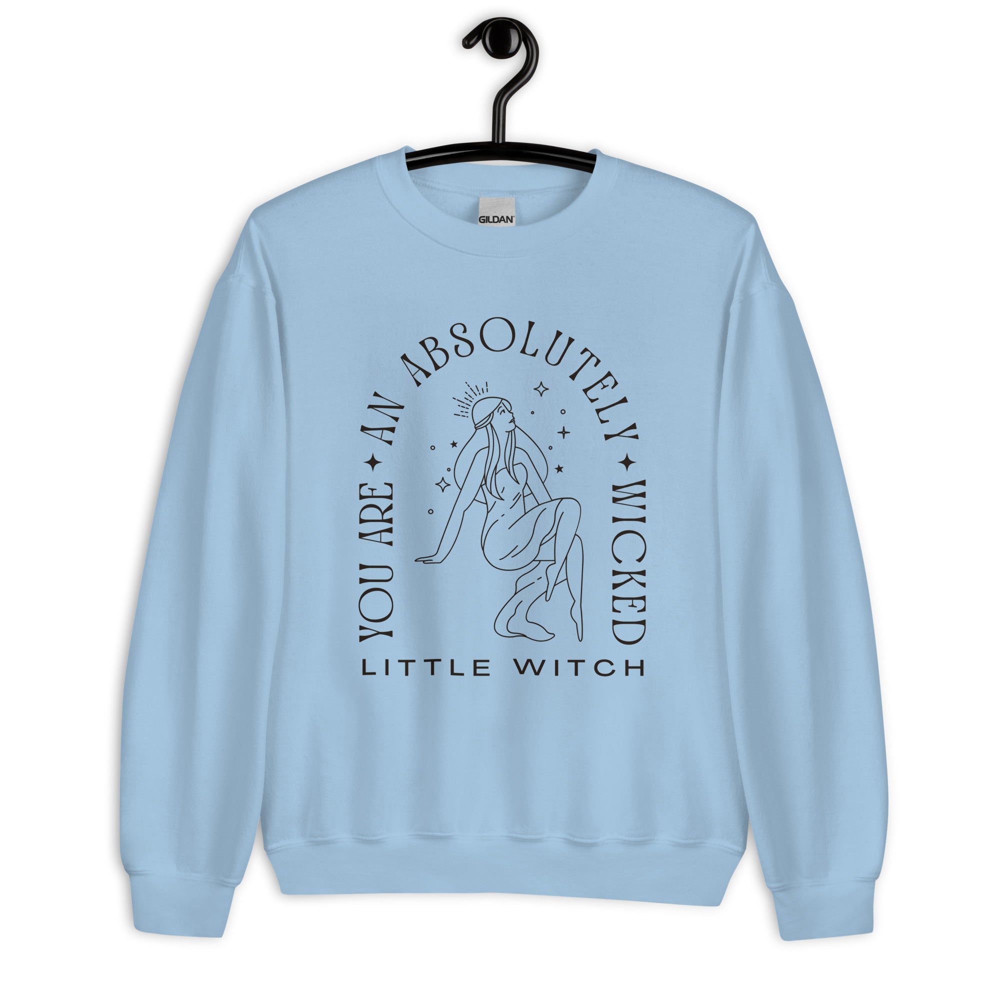 Wicked Witch Unisex Sweatshirt - Black Logo