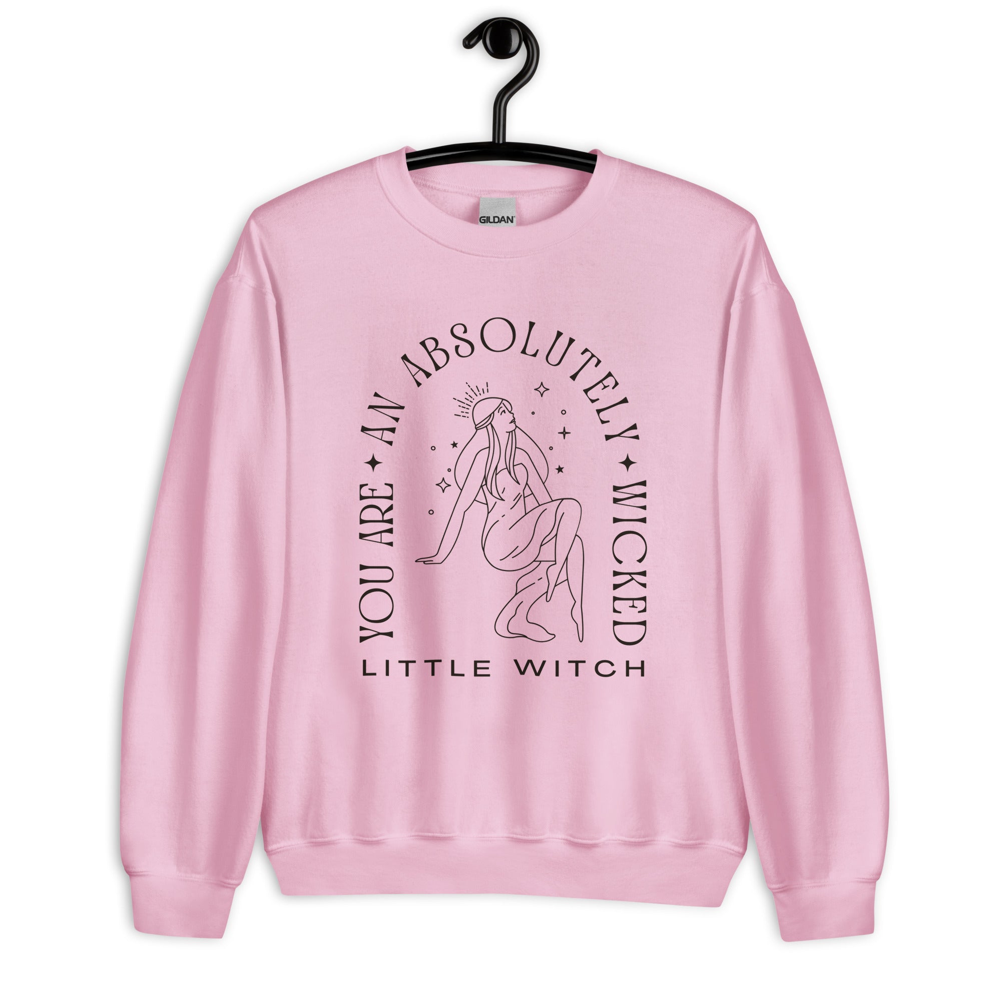 Wicked Witch Unisex Sweatshirt - Black Logo