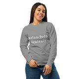 Neri Quote "Melancholy Meatsuit" Comfort Colors Long-Sleeve