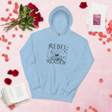 Rebel Reader Unisex Hoodie Black Logo