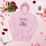 Rebel Reader Unisex Hoodie Black Logo