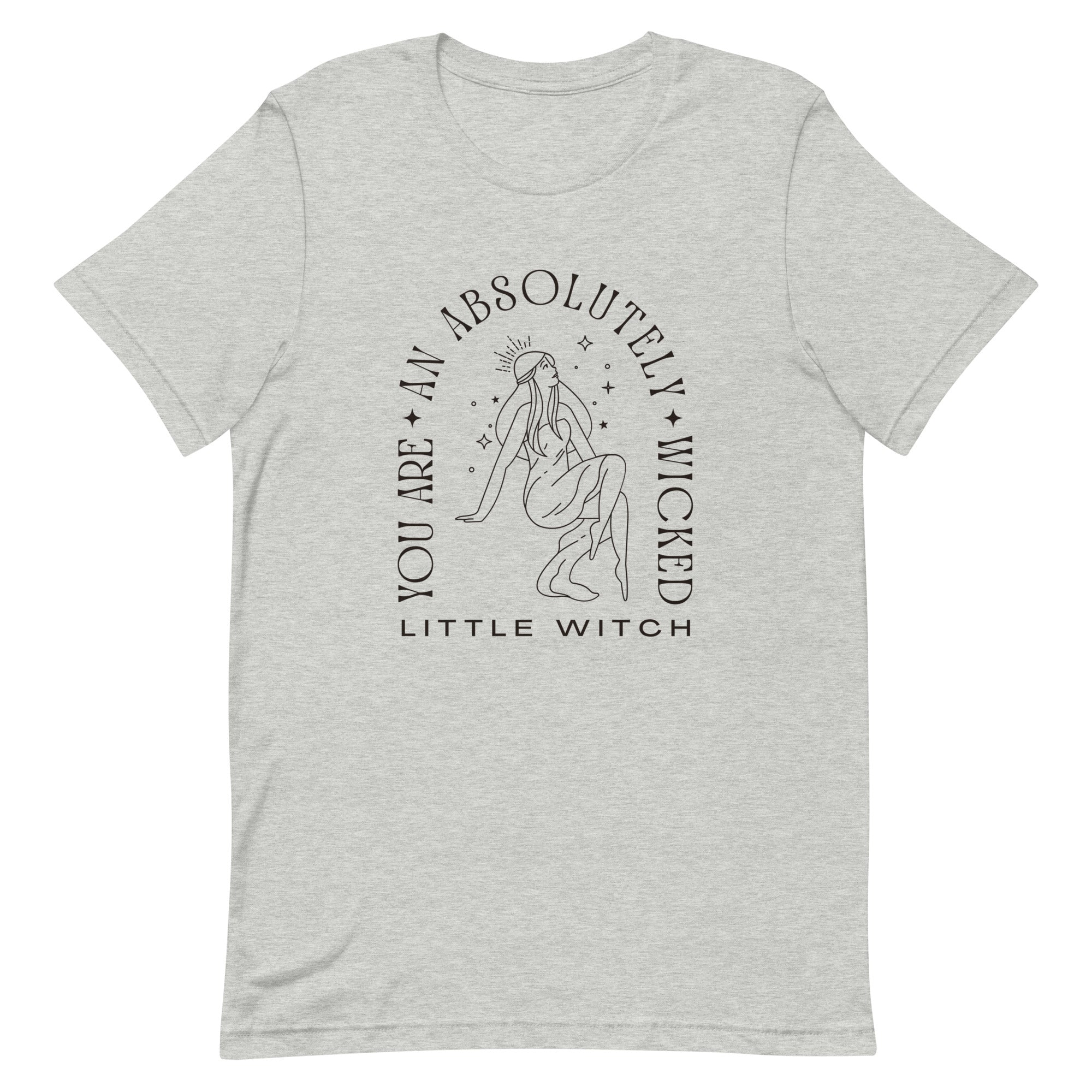 Wicked Witch Unisex T-Shirt - Black Logo