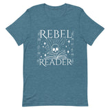 Rebel Reader Unisex T-Shirt White Logo