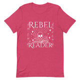 Rebel Reader Unisex T-Shirt White Logo