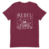 Rebel Reader Unisex T-Shirt White Logo