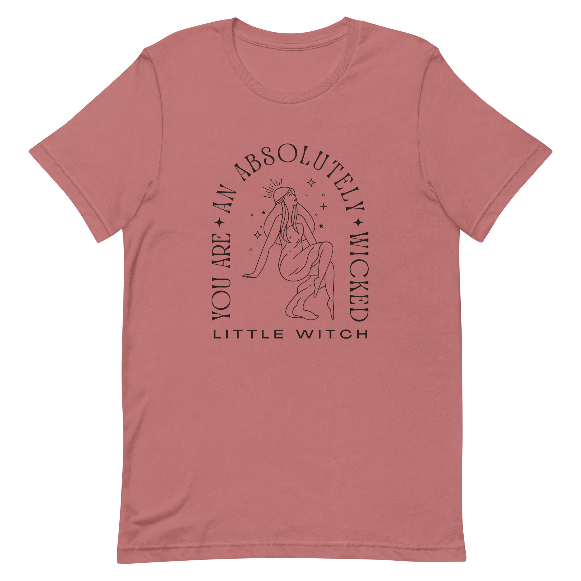 Wicked Witch Unisex T-Shirt - Black Logo