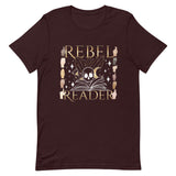 Rebel Reader Unisex T-Shirt - Gold Logo