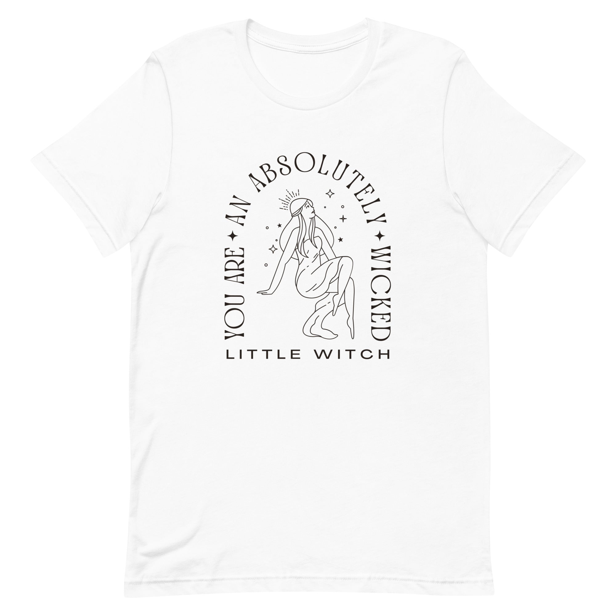 Wicked Witch Unisex T-Shirt - Black Logo