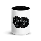 Smoke and Starlight Mug with Color Inside