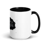 Smoke and Starlight Mug with Color Inside
