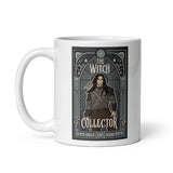 The Witch Collector White Glossy Mug, Averil the Artist Collection