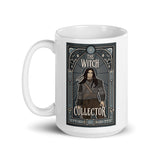 The Witch Collector White Glossy Mug, Averil the Artist Collection