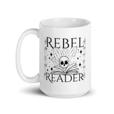 Rebel Reader White Glossy Mug